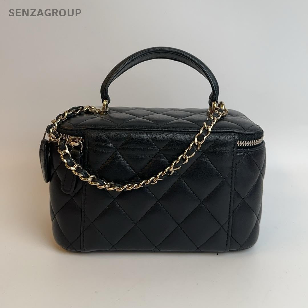 SJ0001 chanel vanity case lambskin