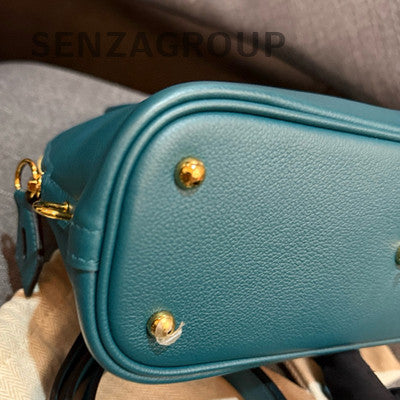 Hermès Bolide 25 Bag Evercolor Leather Cypress Green Gold Hardware