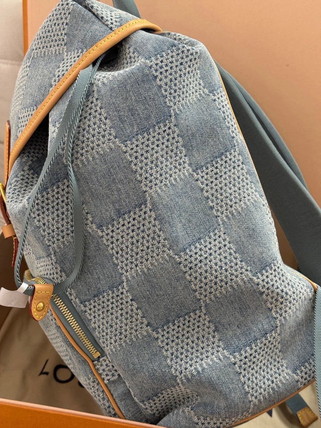 Louis Vuitton Montsouris Denim Backpack