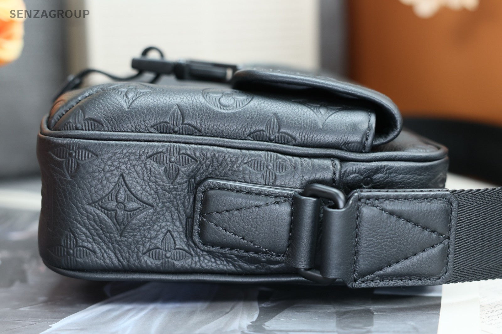 Louis Vuitton Getaway Monogram Empreinte Shoulder bag All black Chip Version