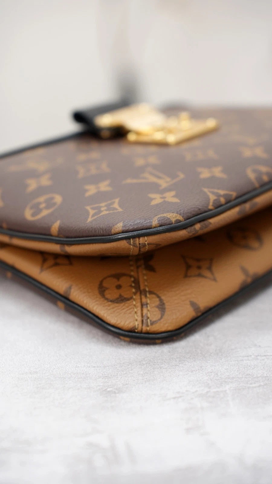 Louis Vuitton Twinny Monogram Shoulder Bag Crossbody Excellent