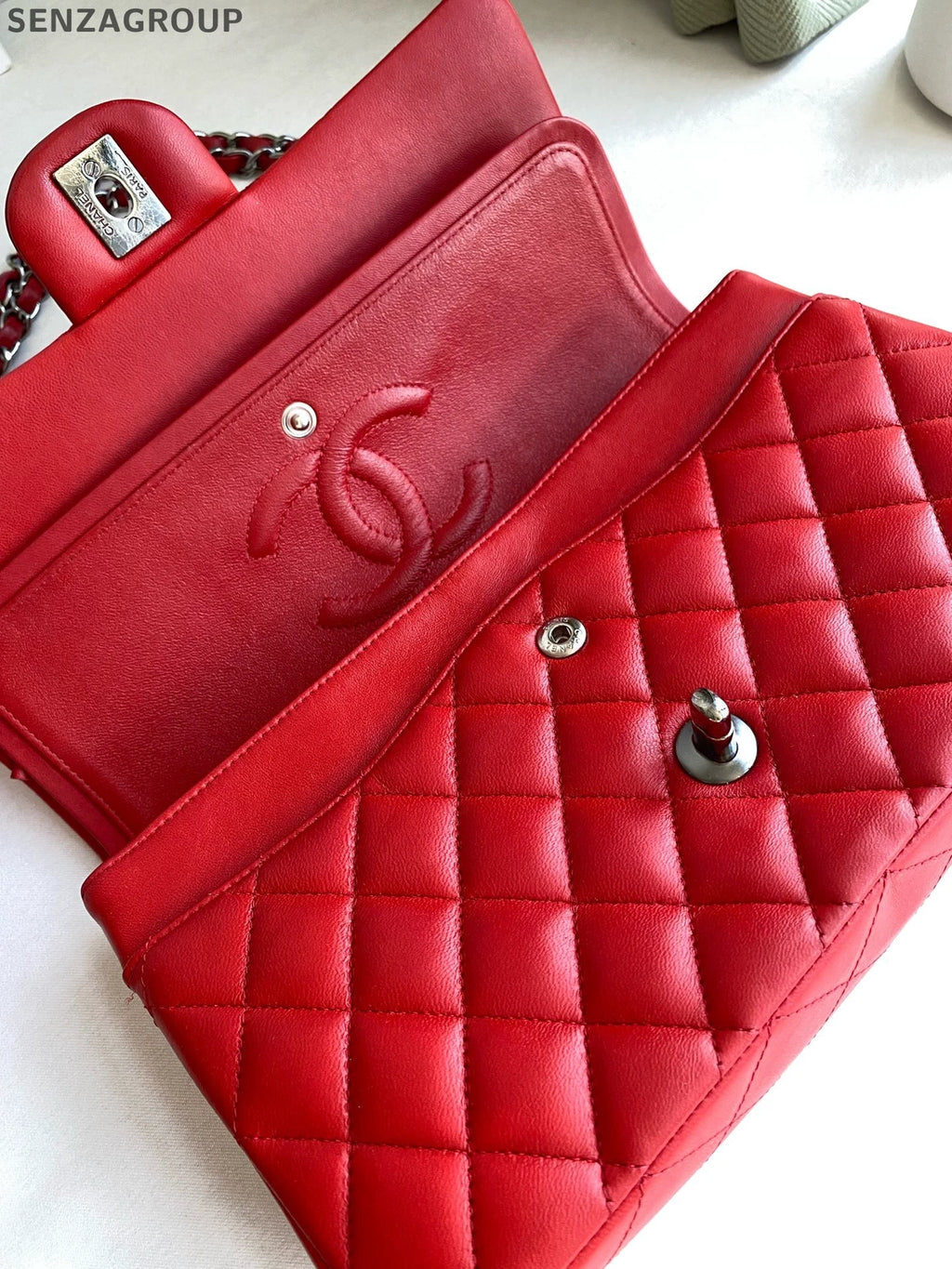 Chanel Medium Double Flap CF Shoulder Crossbody Bag For Women