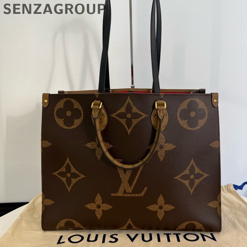 Louis Vuitton OnTheGo GM Tote Bag Monogram Handbag Shoulder Bag Classic Women