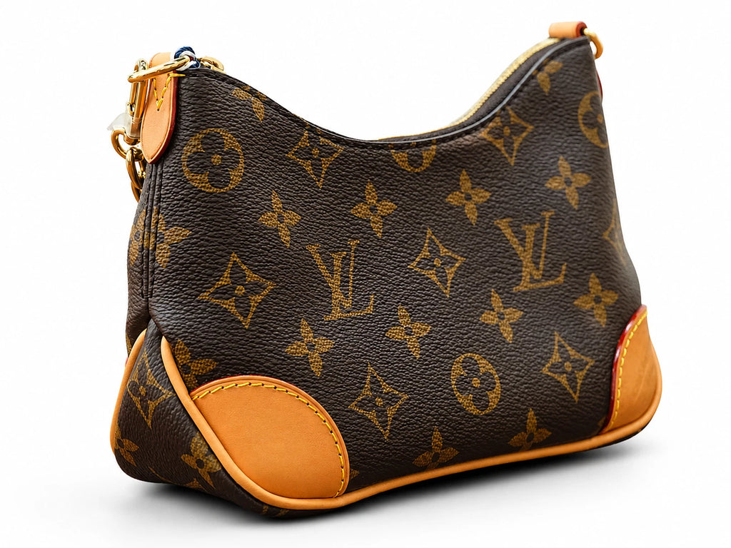 Louis Vuitton Nano Boulogne Monogram Canvas Chain Shoulder Bag Almost Brand NEW