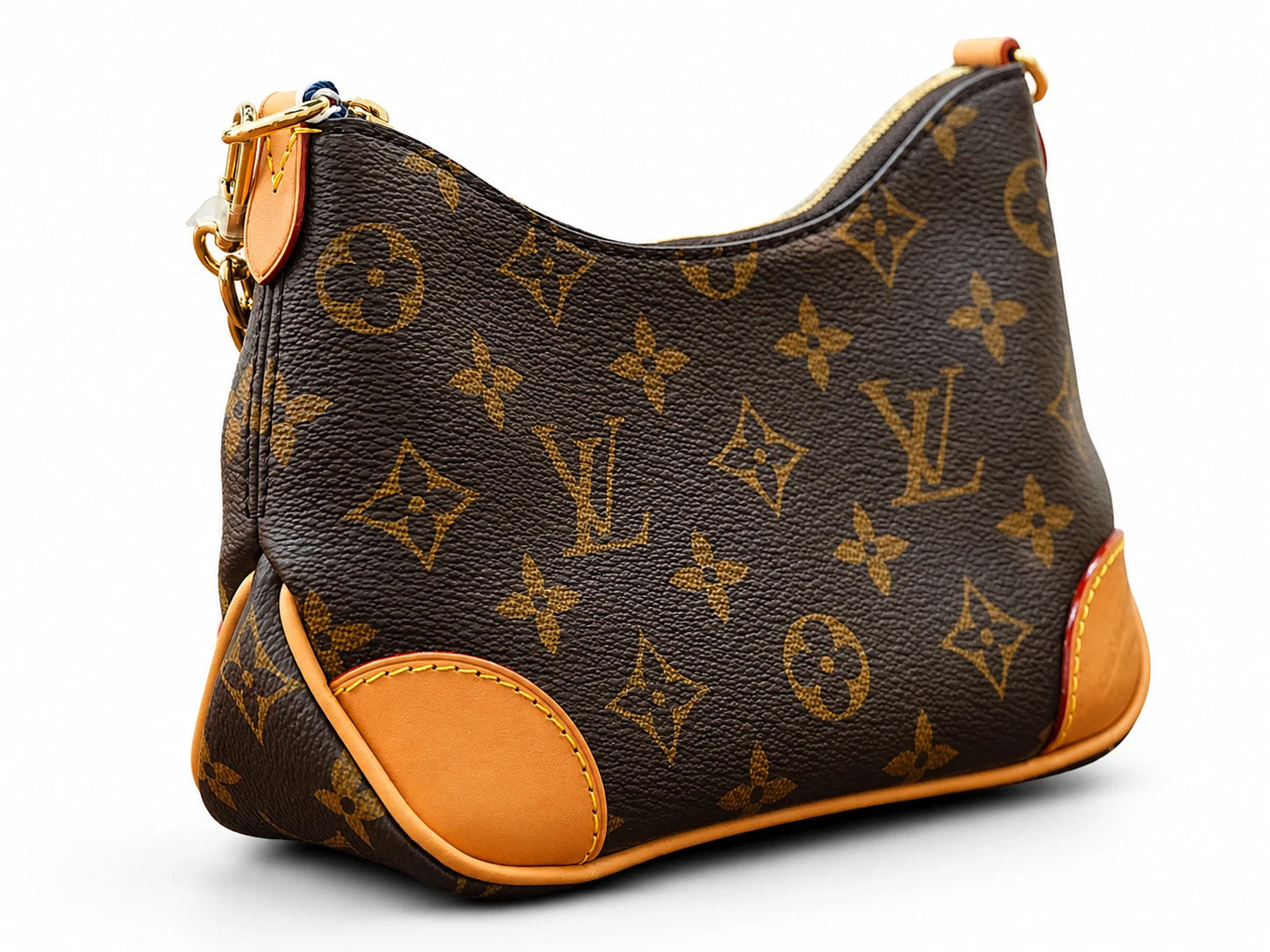 Louis Vuitton Nano Boulogne Monogram Canvas Chain Shoulder Bag Almost Brand NEW