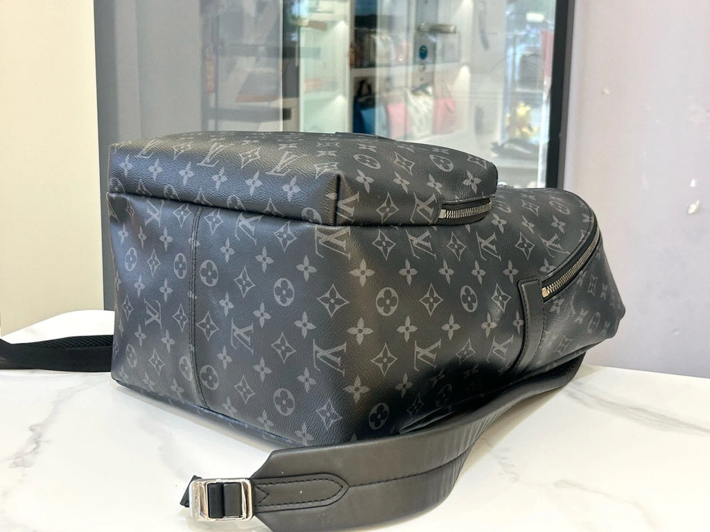 Louis Vuitton Black Canvas Discovery Backpack For Unisex