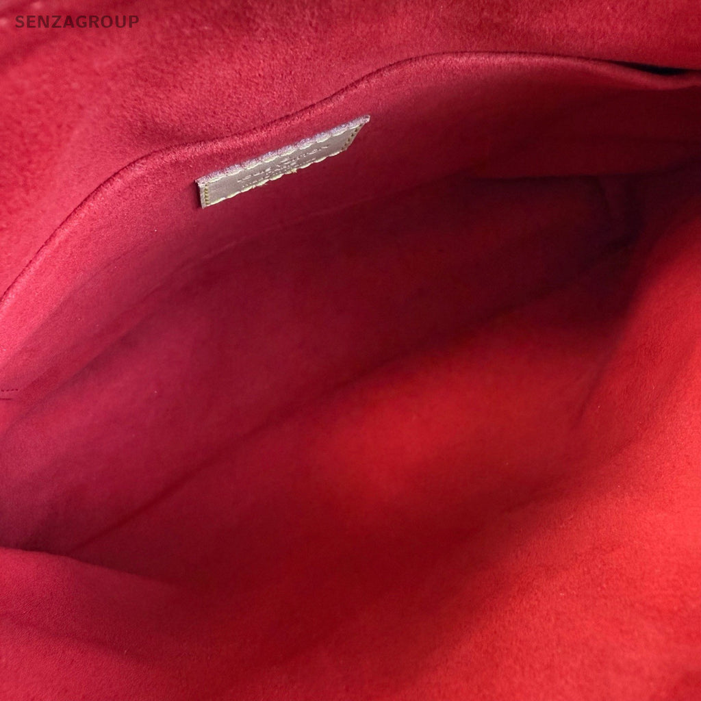 Louis Vuitton Pallas BB Monogram Top Handle Bag Crossbody Brown Gold Women