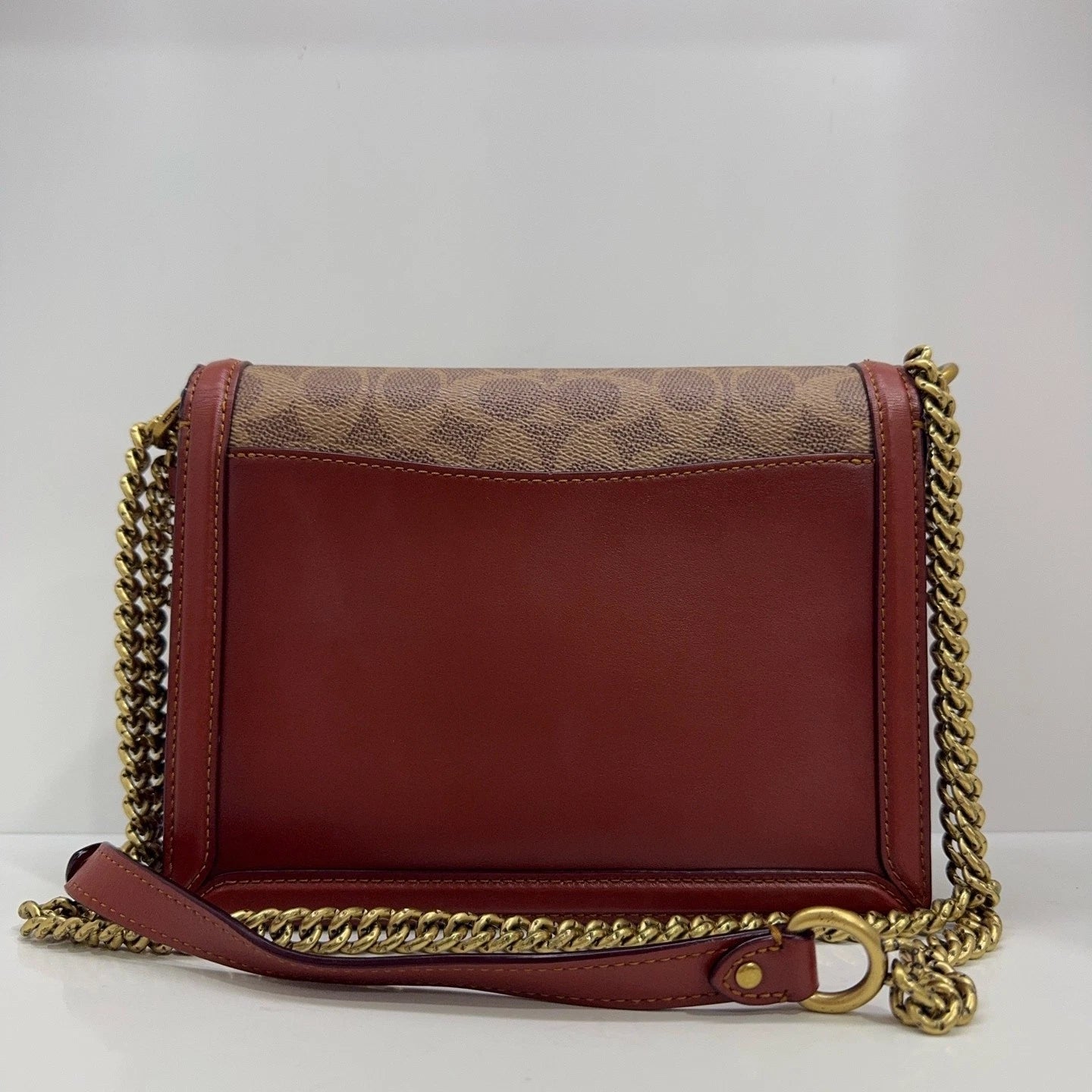 Coach Hutton22 Women's Classic Monogram Envelope Shoulder Crossbody