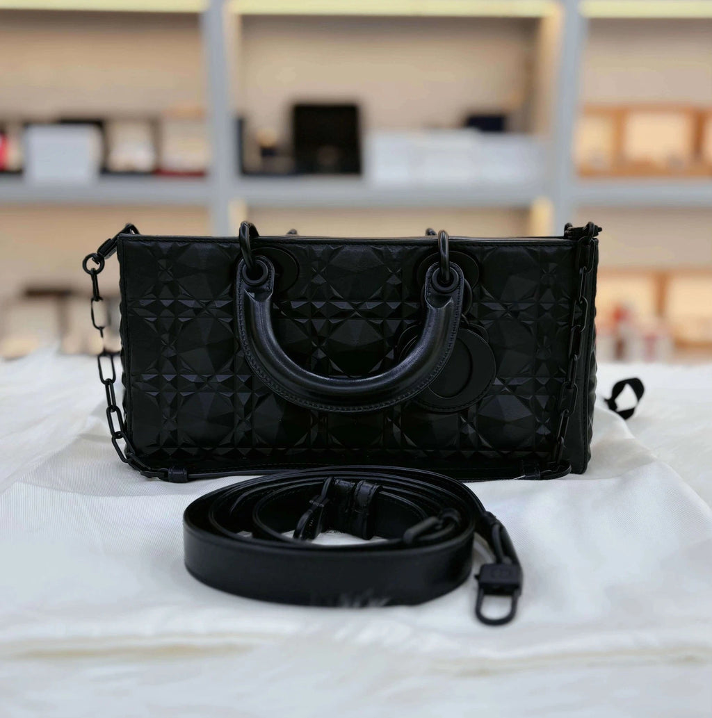 Dior Lady D-Joy Medium Cannage Shoulder Handbag for Women