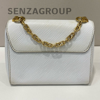 Louis Vuitton Twist Monogram Watercolor White Gold Tote Shoulder Bag