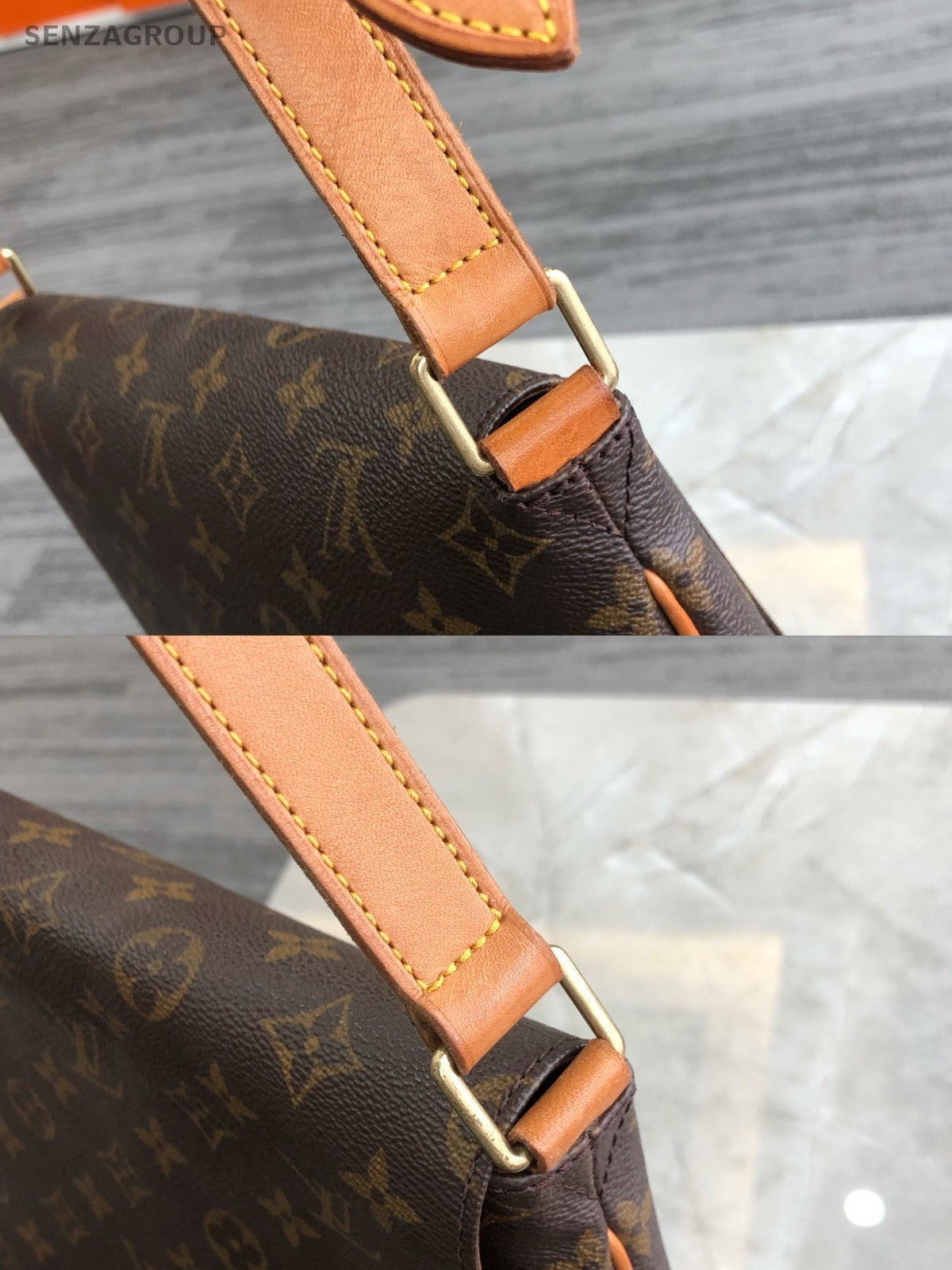 Louis Vuitton Musette GM Monogram Shoulder bag Women Brown Crossbody