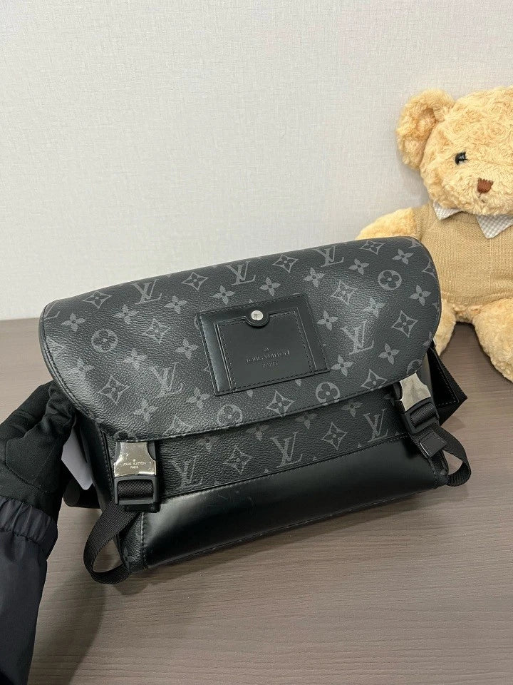 Louis Vuitton Black Voyager Shoulder Bag For Unisex