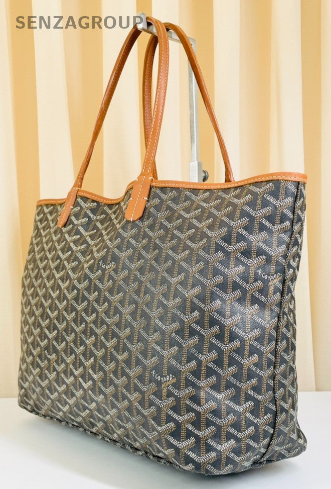 Goyard Monogram Tote MM with Pouch Shoulder bag Classic Women Handbag