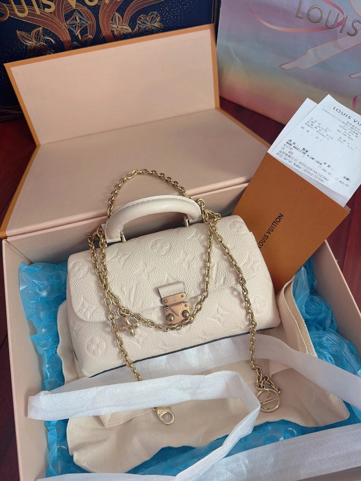Louis Vuitton Madeleine Crossbody Top Handle Excellent