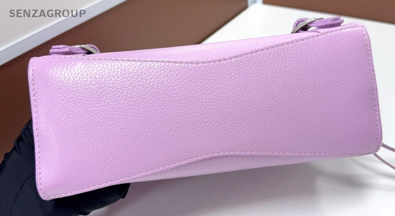 Balenciaga Neo Classic mini Top Handle 2way Shoulder bag Women Lavender purple