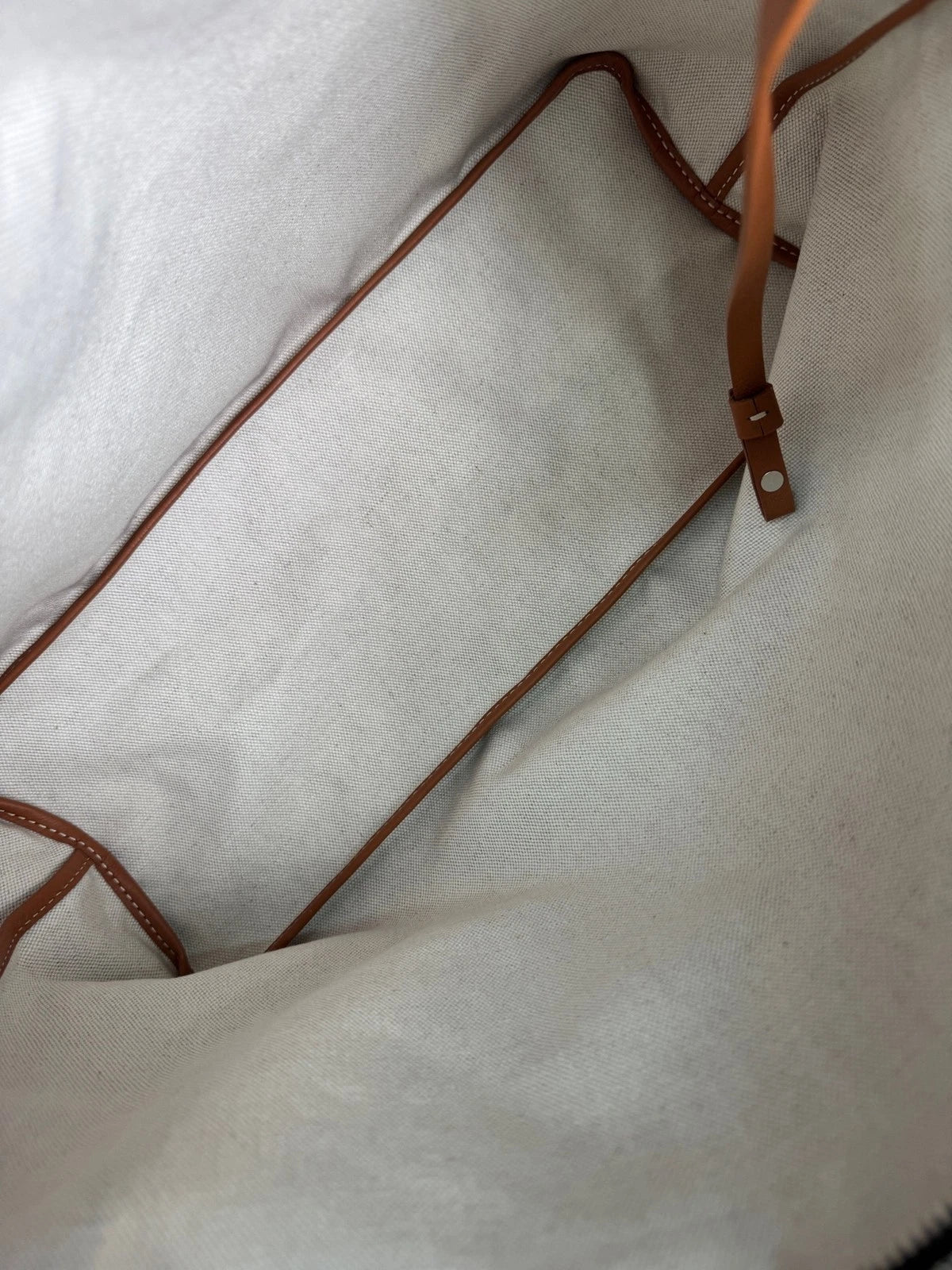 Goyard Canvas Brown Hobo Underarm Shoulder Bag For Women