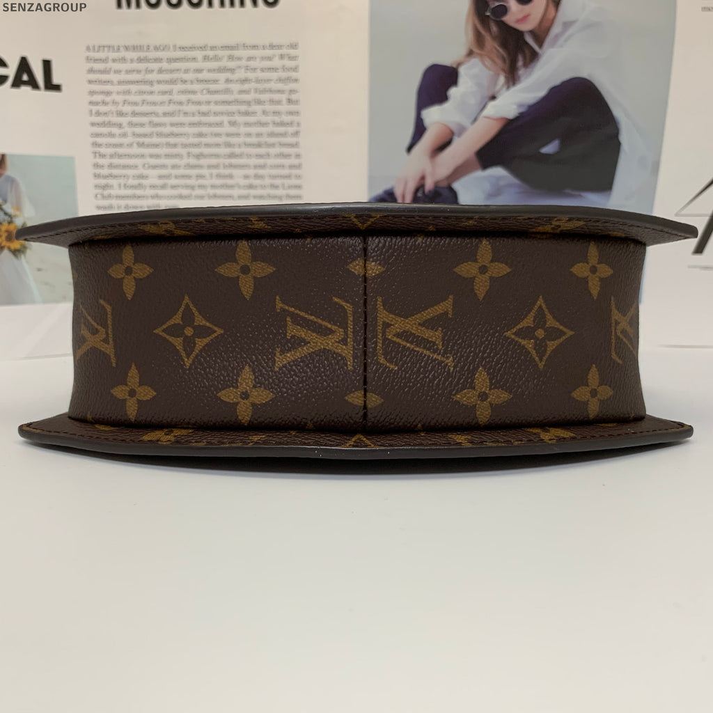 Louis Vuitton Monogram Canvas Fan Bag Brown/Black Handbag Shoulder Bag
