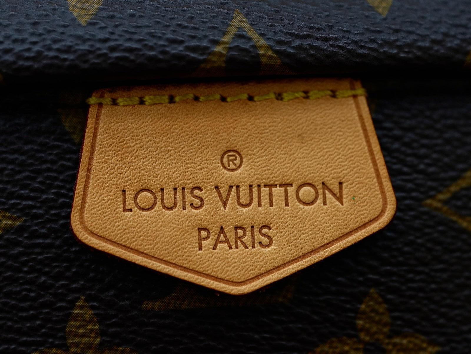Louis Vuitton Monogram Bum Bag Crossbody Shoulder bag Brown Gold Women Classic