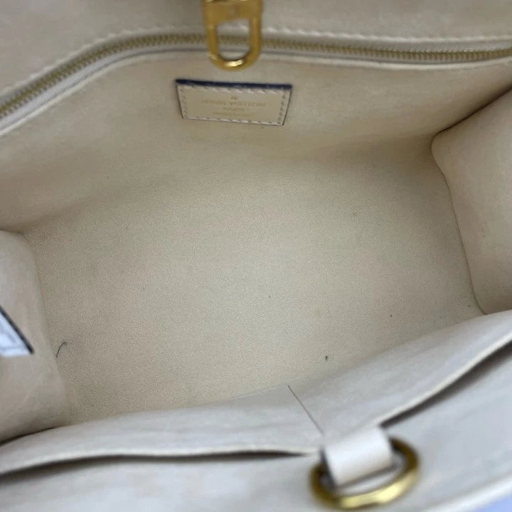 Louis Vuitton OnTheGo Small Ivory Tote Bag For Women