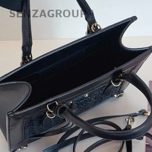 Balenciaga City Mini Top Handle Bag Crossbody Black Gold Women Classic
