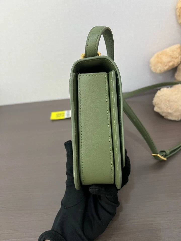 Loewe Green Goya Crossbody Shoulder Bag For Women