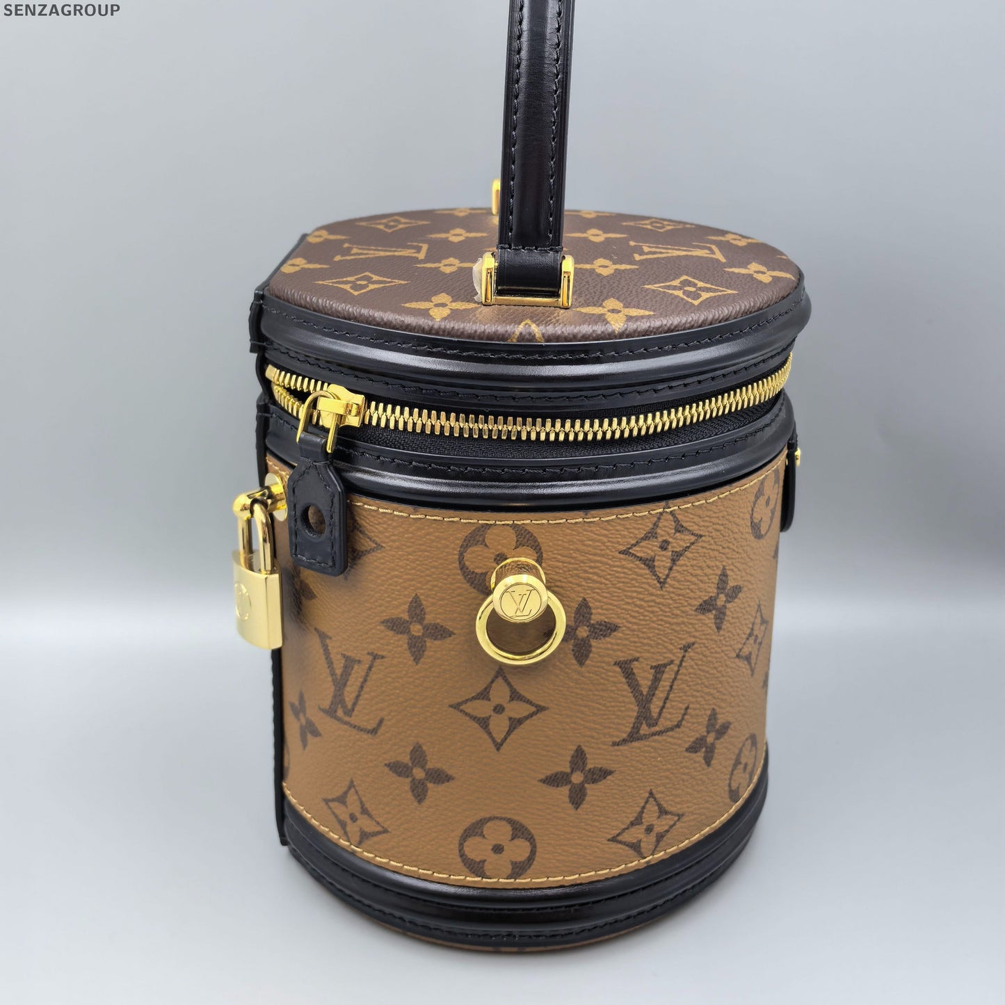 Louis Vuitton Monogram Cannes Bag Brown Classic Women's Handbag