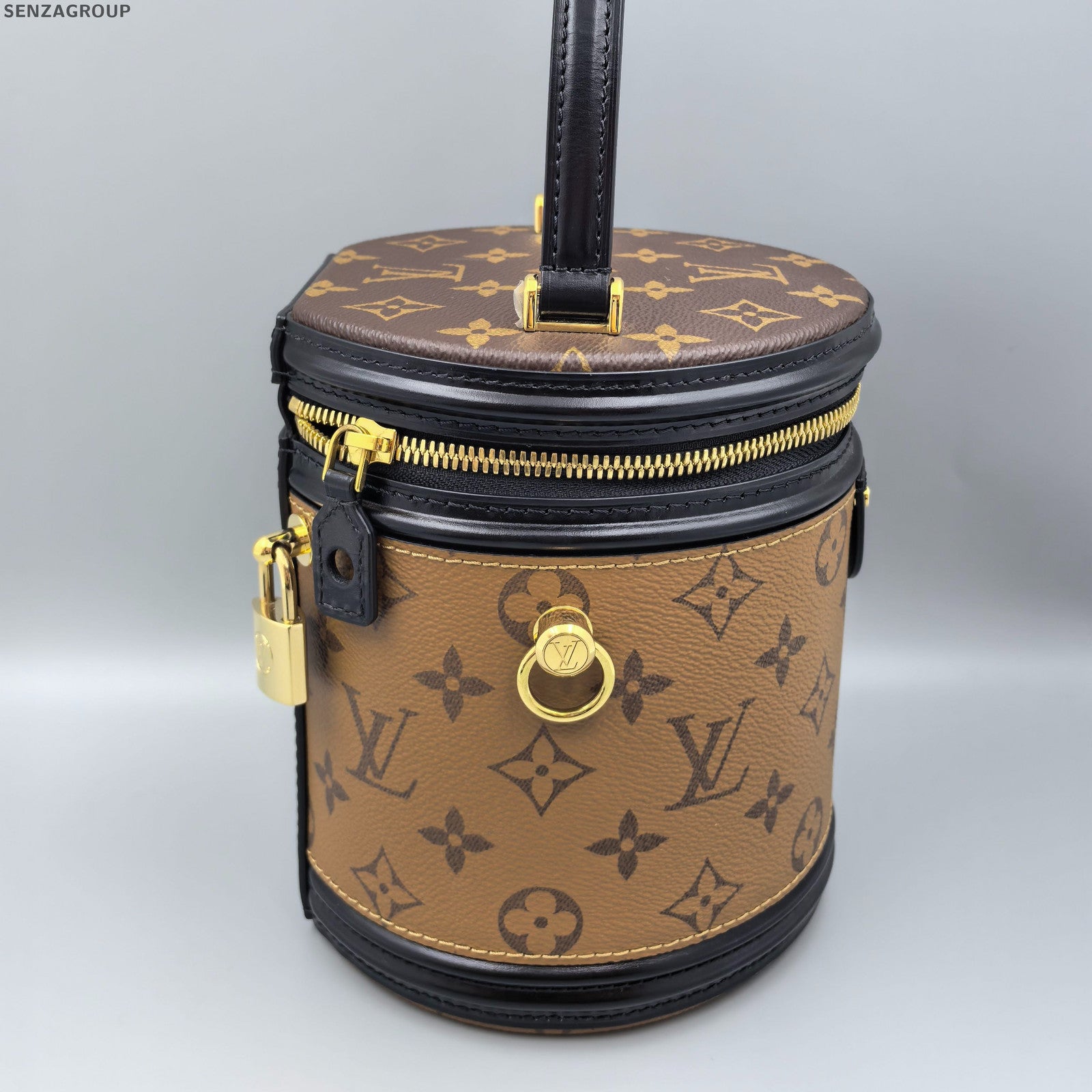 Louis Vuitton Monogram Cannes Bag Brown Classic Women's Handbag