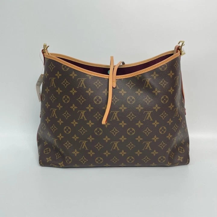 Pre-owned Louis Vuitton Monogram Canvas Medium Carryall Tote Women