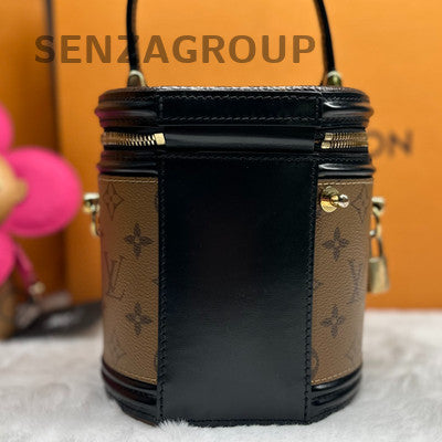 Louis Vuitton Monogram Papillon Trunk Bag Brown Gold Buckle Classic Women