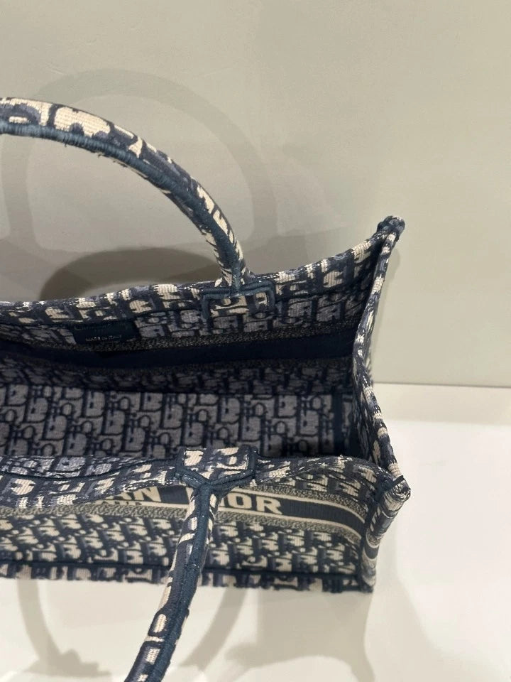 Authentic Dior Monogram Canvas Tote Bag For Women