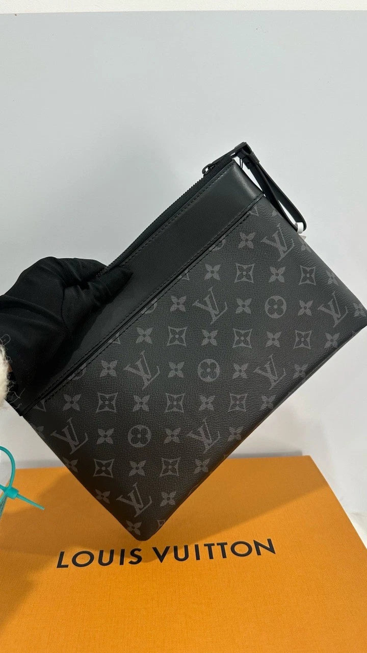 Louis Vuitton Black Clutch Pochette Voyage For Man