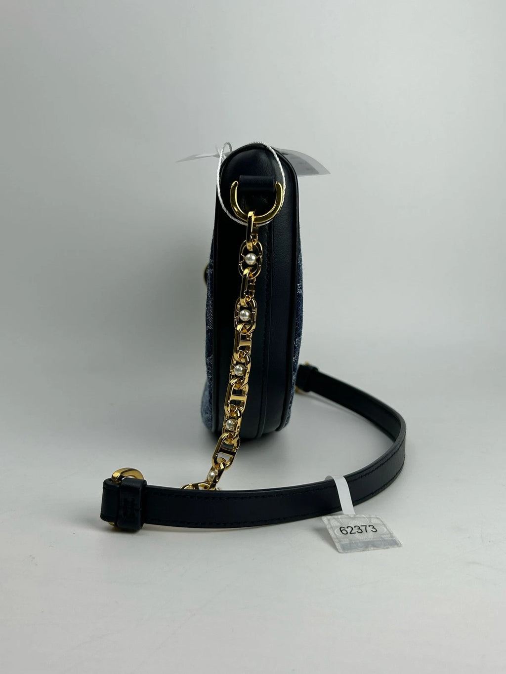 Dior Oblique Monogram Canvas Crescent Shoulder Bag For Women