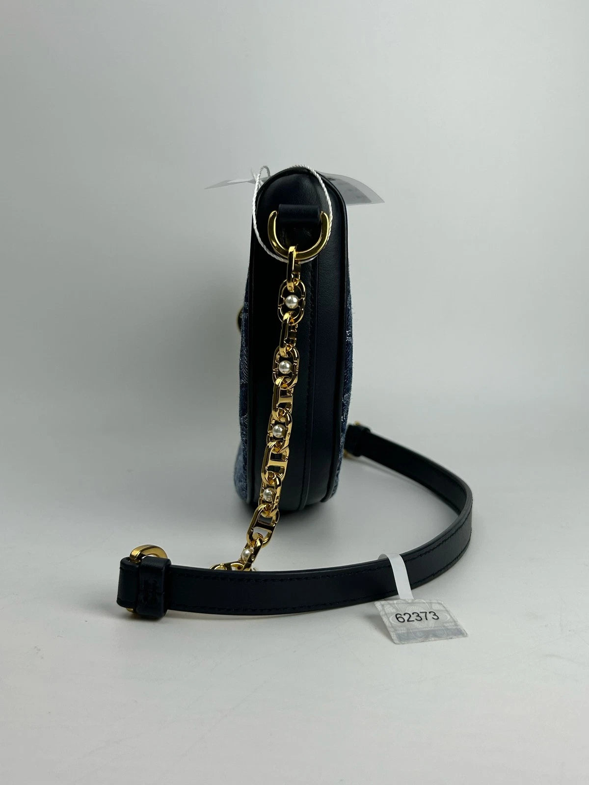 Dior Oblique Monogram Canvas Crescent Shoulder Bag For Women