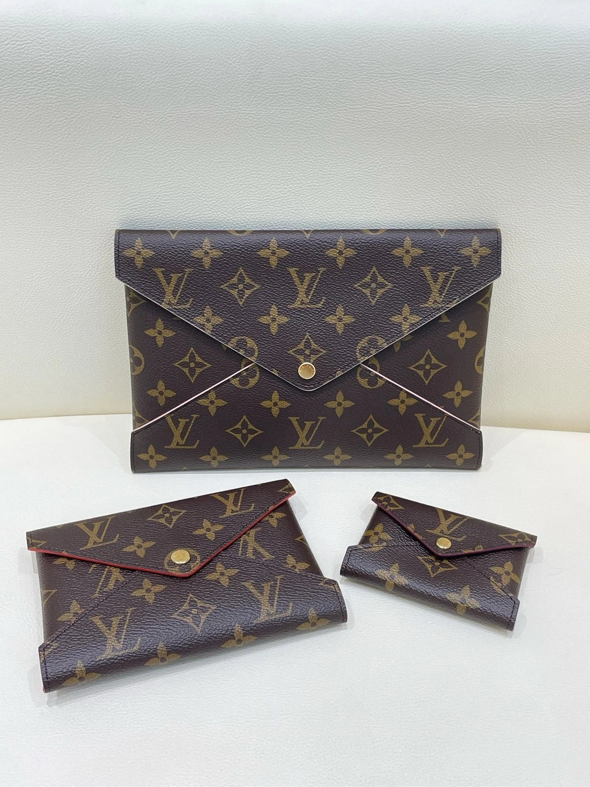 Louis Vuitton Monogram Canvas Kirigami Pochette Clutch Bag For Women