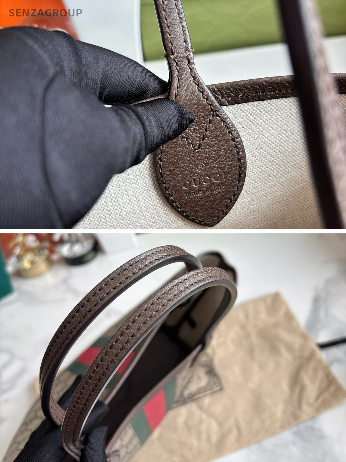 GUCCI Monogram Classic tote Shoulder bag Almost brand new