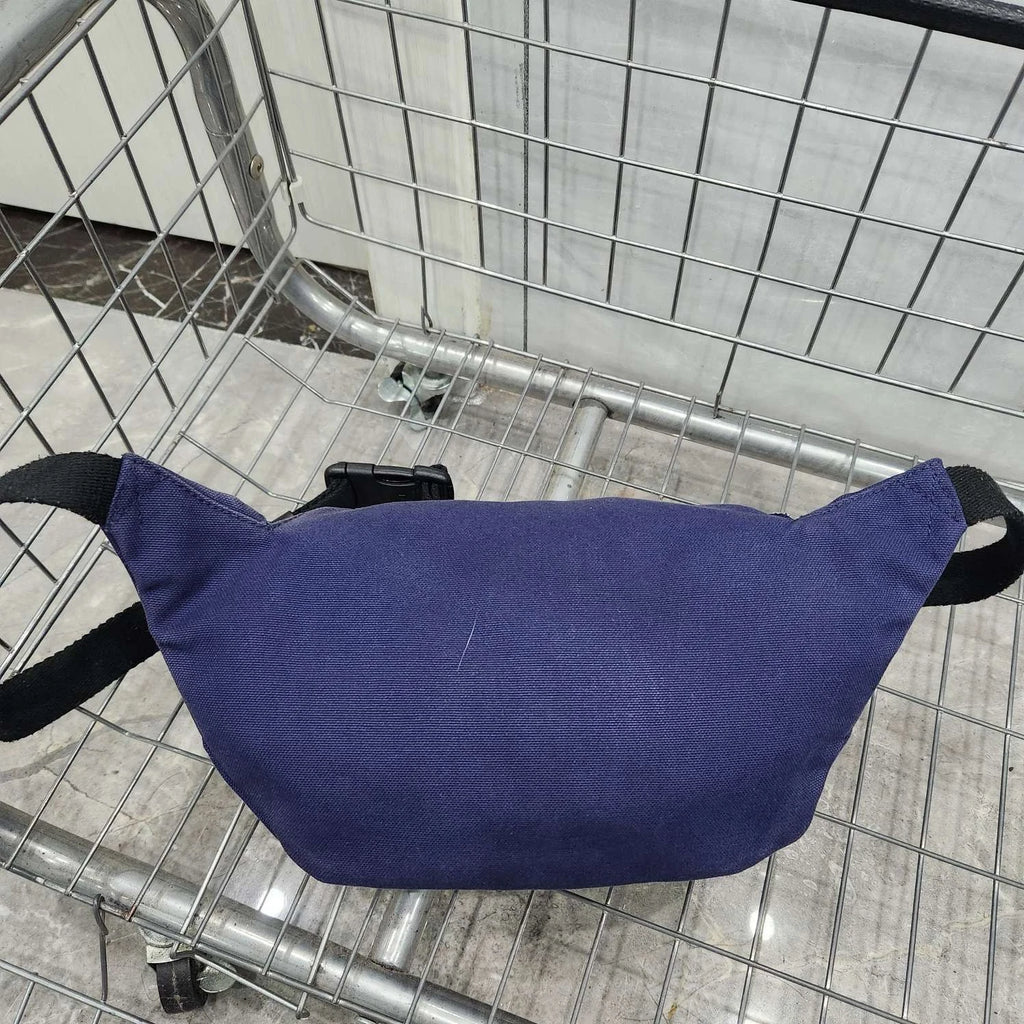 Loewe Blue Canvas Shoulder Chest Waist Bag For Women