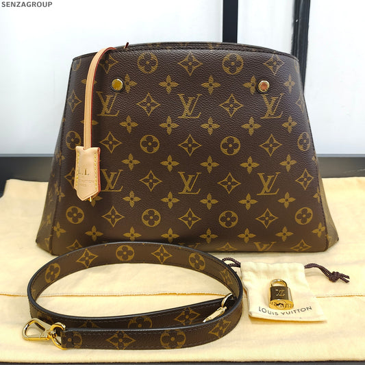 Louis Vuitton Monogram Montaigne Handbag - Classic Women's Tote