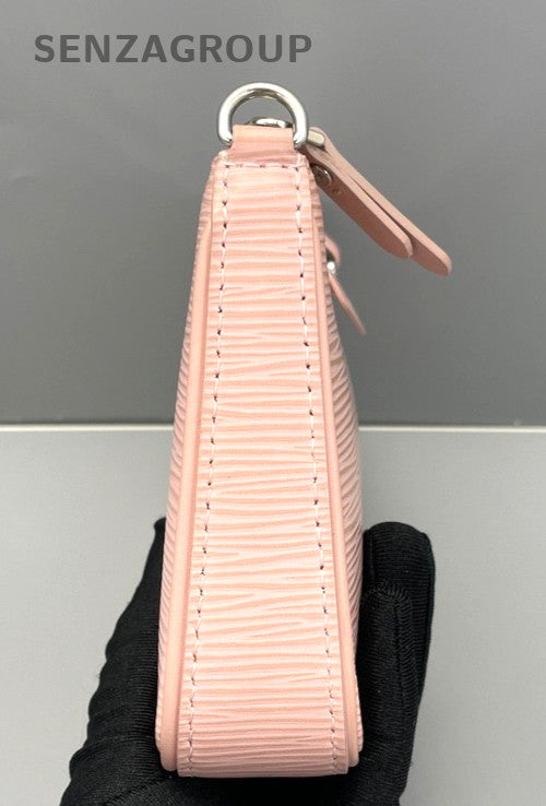Louis Vuitton Easypouch Epi Leather Chain Strap 2way Shoulder bag Pink Women