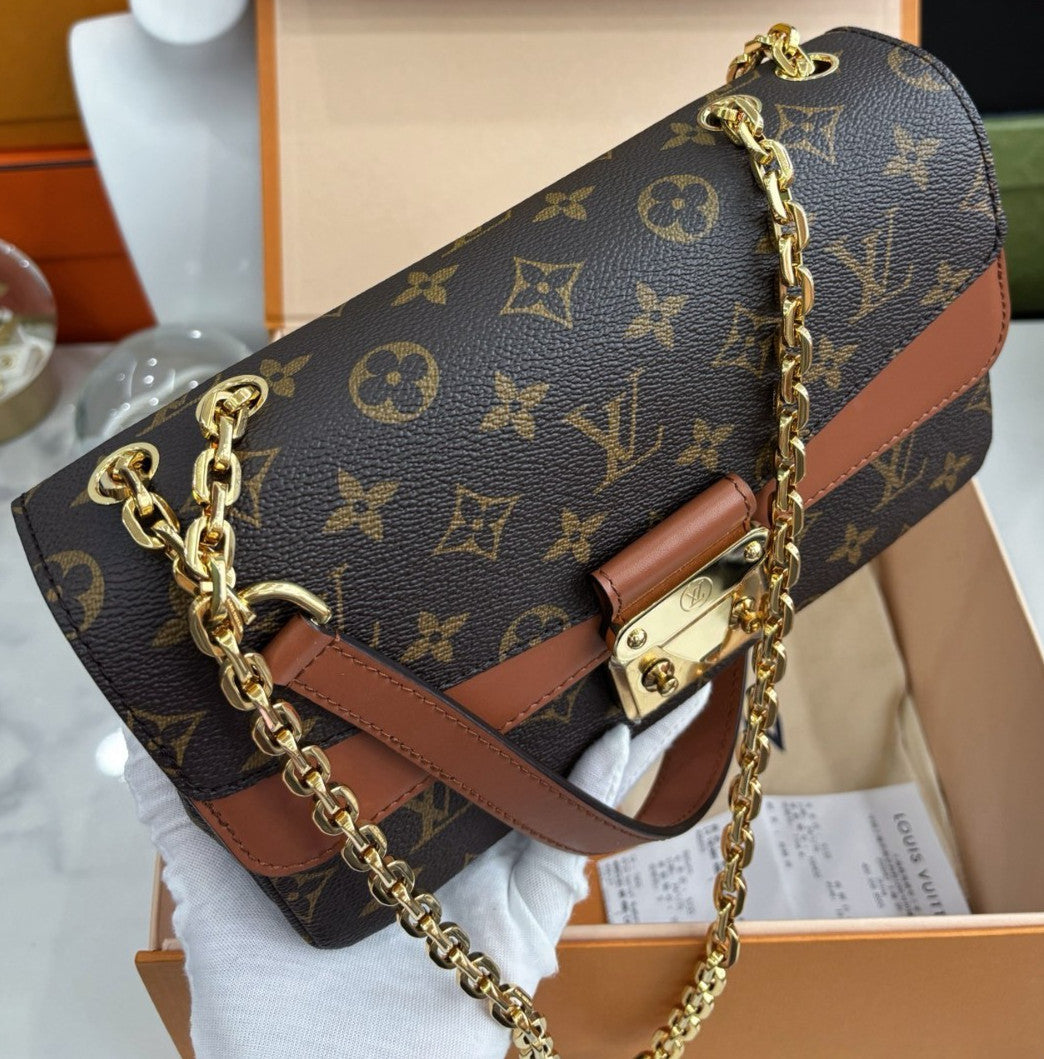 Louis Vuitton Marceau Monogram Chain Strap Shoulder bag Cross body Women
