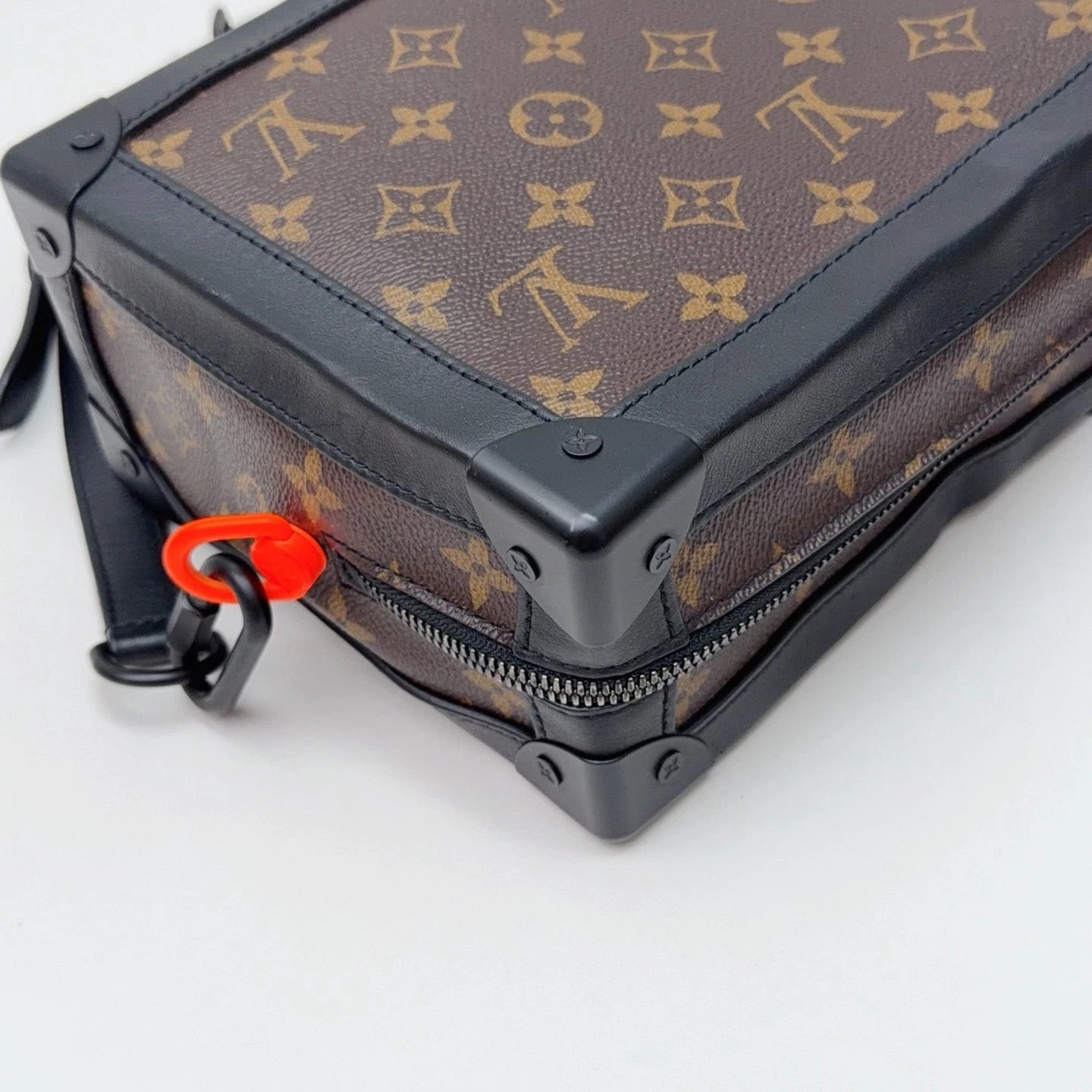 Louis Vuitton Soft Trunk MM Monogram Shoulder Bag Crossbody Unisex Adults