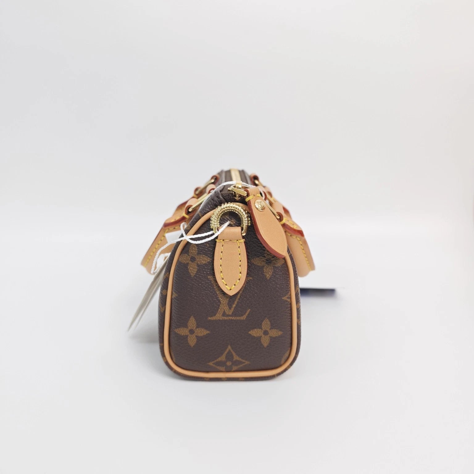 Louis Vuitton Speedy Nano Monogram Canvas Crossbody Bag For Women