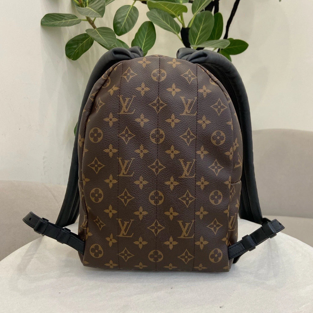 Louis Vuitton Palm Springs PM Monogram Backpack Brown Gold Unisex Adults Classic