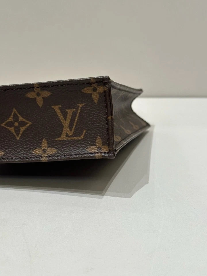 Louis Vuitton Plat Mini Canvas Tote Bag For Women
