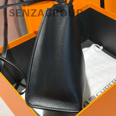 Fendi Way Small Tote Bag in Calfskin Leather - Classic Women's Shoulder Bag