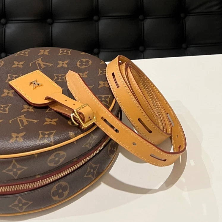 Louis Vuitton Boite Chapeau Souple Monogram Canvas Large Soft Round Bag