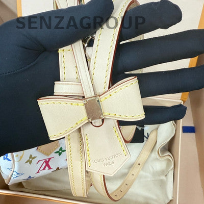 Louis Vuitton Speedy Nano White Multicolor Handbag - Women's Classic