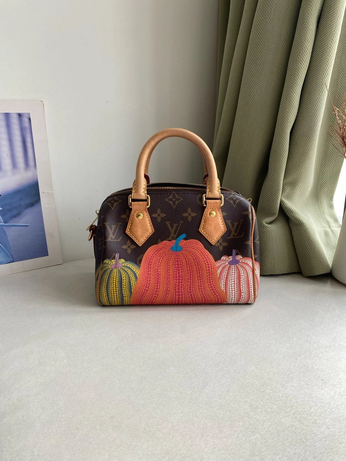 Louis Vuitton x Yayoi Kusama Speedy20 Top Handle Bag Women