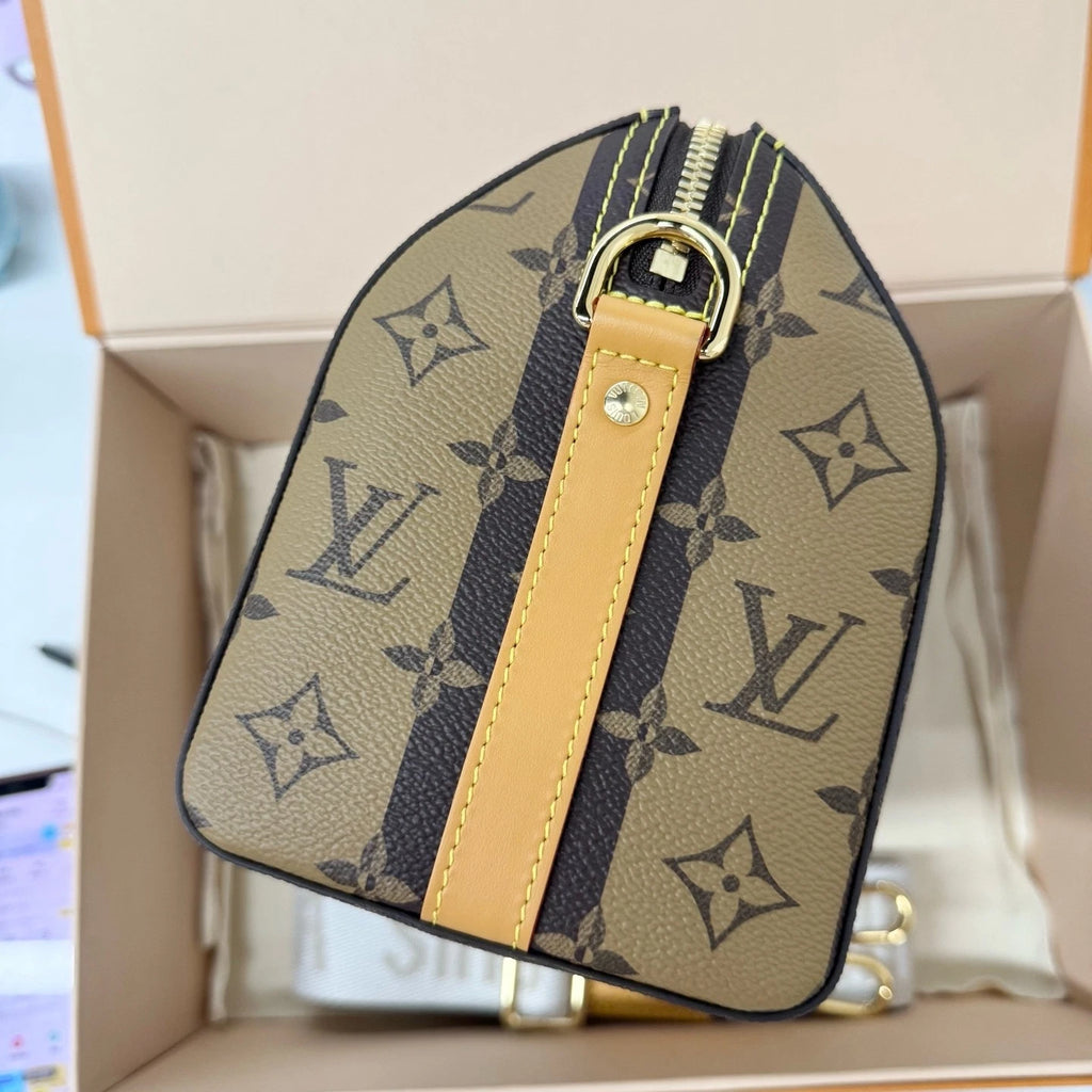 New Louis Vuitton x Nigo Keepall City Canvas Handbag For Women