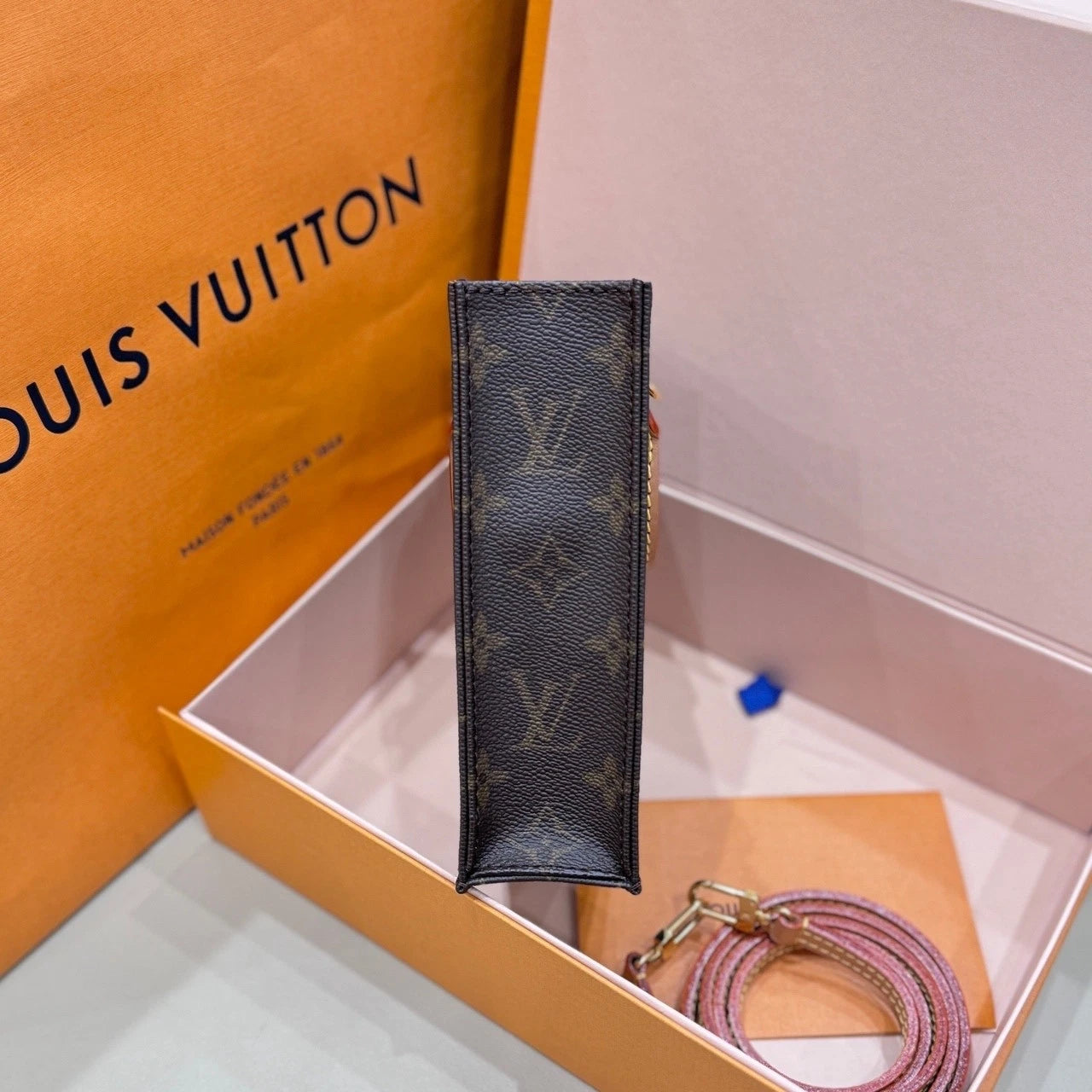 Louis Vuitton Canvas Mini Tote Bag For Women