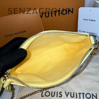 Louis Vuitton Monogram Yellow Gold Chain Mini Shoulder Bag